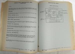 1985-1988 GMC Chevrolet M Panel Van/Passenger Van Parts and Illustration Book