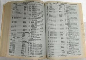1985-1988 GMC Chevrolet M Panel Van/Passenger Van Parts and Illustration Book