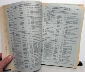 1985-1989 GMC Chevrolet P Van Parts and Illustration Book Step Van Motor Home