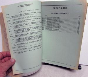 1985-1989 GMC Chevrolet P Van Parts and Illustration Book Step Van Motor Home