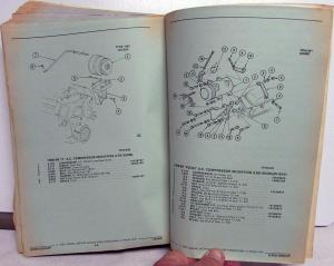 1985-1989 GMC Chevrolet P Van Parts and Illustration Book Step Van Motor Home