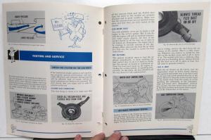 1970 Chrysler Plymouth Dodge Master Tech Reference Book 70-6 Heated Air Intake