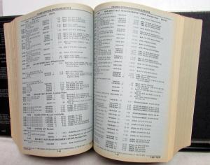1985-1986 GMC Chevrolet CK 1987-1989 RV Light Truck Parts and Illustration Book