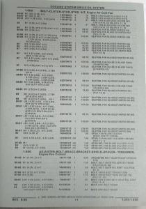 1985-1991 GMC Safari Chevrolet Astro M Van Parts and Illustration Book