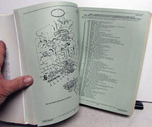 1985-1991 GMC Chevrolet G Van Parts and Illustration Book Vandura Rally Cutaway
