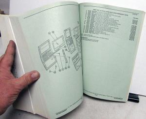 1985-1991 GMC Chevrolet G Van Parts and Illustration Book Vandura Rally Cutaway