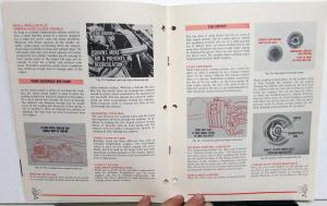 1971 Chrysler Plymouth Dodge Master Tech Reference Book 71-3 Engine Temp Control