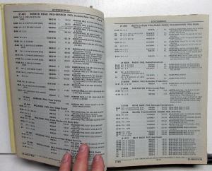 1985-1986 GMC Chevrolet CK 1987-1991 RV Light Truck Parts Book Text Only
