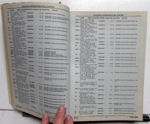 1985-1986 GMC Chevrolet CK 1987-1991 RV Light Truck Parts Book Text Only