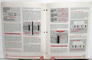 1970 Chrysler Plymouth Dodge Master Tech Reference Book 70-9 Brake Hydraulics