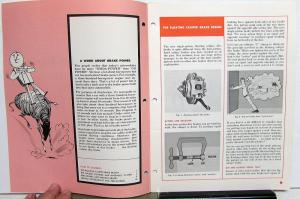 1969 Chrysler Plymouth Dodge Master Tech Service Reference Book Disc Brakes