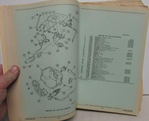 1987-1988 GMC Chevrolet RV Light Truck Parts and Illustration Book Pickup Blazer
