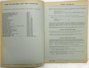 1987-1988 GMC Chevrolet P Van Parts and Illustration Book Step Van Motor Home