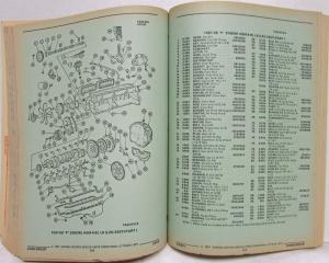 1987-1988 GMC Chevrolet P Van Parts and Illustration Book Step Van Motor Home