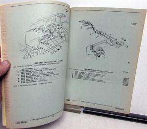 1987-1991 Chevrolet USPS LLV Long Life Vehicle Chassis Parts/Illustration Book