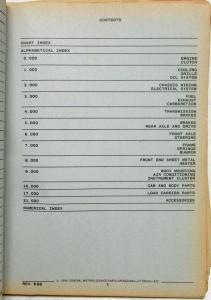 1988-1989 GMC Chevrolet CK Pickup Light Truck Parts and Illustration Book