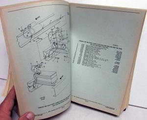 1988-1989 GMC Chevy SB School Bus Medium Duty Chassis Parts/Illustration Book