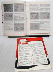 1972 Chrysler Plymouth Dodge Master Tech Service Reference Book Seat Belts 72-5