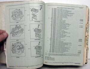 1988-1991 GMC Chevrolet CK Light Pickup Truck Parts and Illustration Book