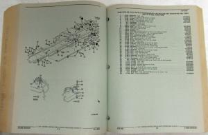 1988-1991 GMC Chevy SB School Bus Medium Duty Chassis Parts/Illustration Book