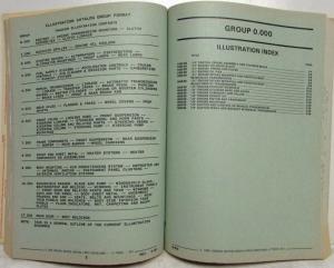 1989-1990 Geo Tracker J1 Parts and Illustration Book Catalog