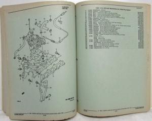 1989-1991 Geo Tracker J1 Parts and Illustration Book Catalog
