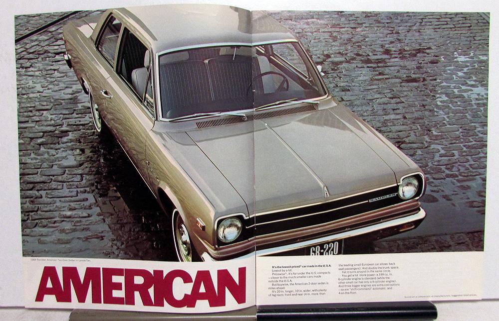 1968 AMC Rambler American Military Issue Sales Brochure… | AutoPaper