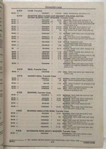 1990-1992 GMC Safari Chevrolet Astro LM Small Van Parts/Illustration Book