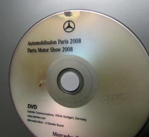 2008 Mercedes-Benz Paris Motor Show Media Information Press Kit