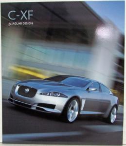 2007 Jaguar C-XF Concept Media Information Press Kit
