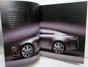 2007 Jaguar C-XF Concept Media Information Press Kit