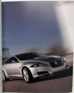 2007 Jaguar C-XF Concept Media Information Press Kit