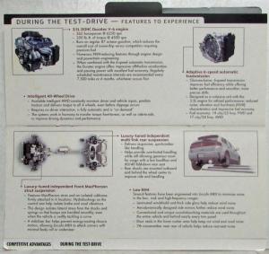 2007 Lincoln MKX Tabbed Presentation Guide