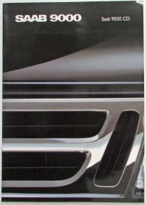 1988 Saab 9000 Media Information Press Kit - Swedish Text