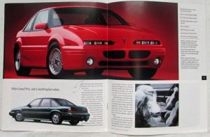 1994 Pontiac Media Information Press Kit - Grand Am Grand Prix Bonneville