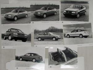 1995 Volkswagen VW Cabrio Media Information Press Kit