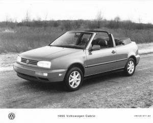 1995 Volkswagen VW Cabrio Press Photo 0078