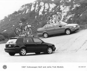 1997 Volkswagen VW Golf and Jetta Trek Models Press Photo 0091