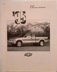 1995 Chevrolet S-Series Pickup Media Information Press Kit