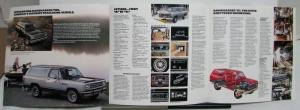 1983 Dodge Truck Ramcharger AD150 AW150 Exterior Color Option Feature Tri-Folder