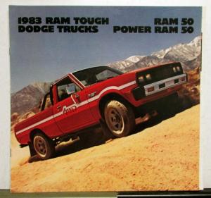 1983 Dodge Trucks Ram 50 Power Ram 50 Exterior Color Options Feature Brochure