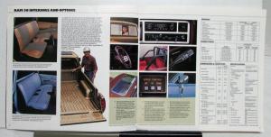1983 Dodge Trucks Ram 50 Power Ram 50 Exterior Color Options Feature Brochure