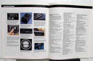 1984 Dodge Vans B150 250 Maxi 250 350 Exterior Color Options Feature Brochure