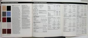 1984 Dodge Ram Pickups 2WD 4WD Diagrams Color Options Features Brochure
