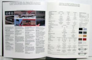 1987 Dodge Pickup D150 250 350 2WD 4WD Diagram Color Options Features Brochure