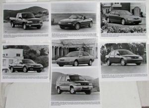 1997 Mazda Media Information Press Kit - Miata MX-5 Millenia 626 B-Series