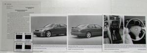 1997 Lexus HPS and SLV Concepts and ES 300 Media Information Press Kit