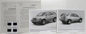 1997 Lexus HPS and SLV Concepts and ES 300 Media Information Press Kit