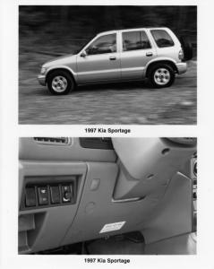 1997 Kia Sportage Press Photo 0002