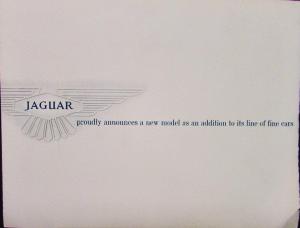 Original 1957 Jaguar Dealer Sales Brochure 3.8 Five-Passenger Sedan Rare